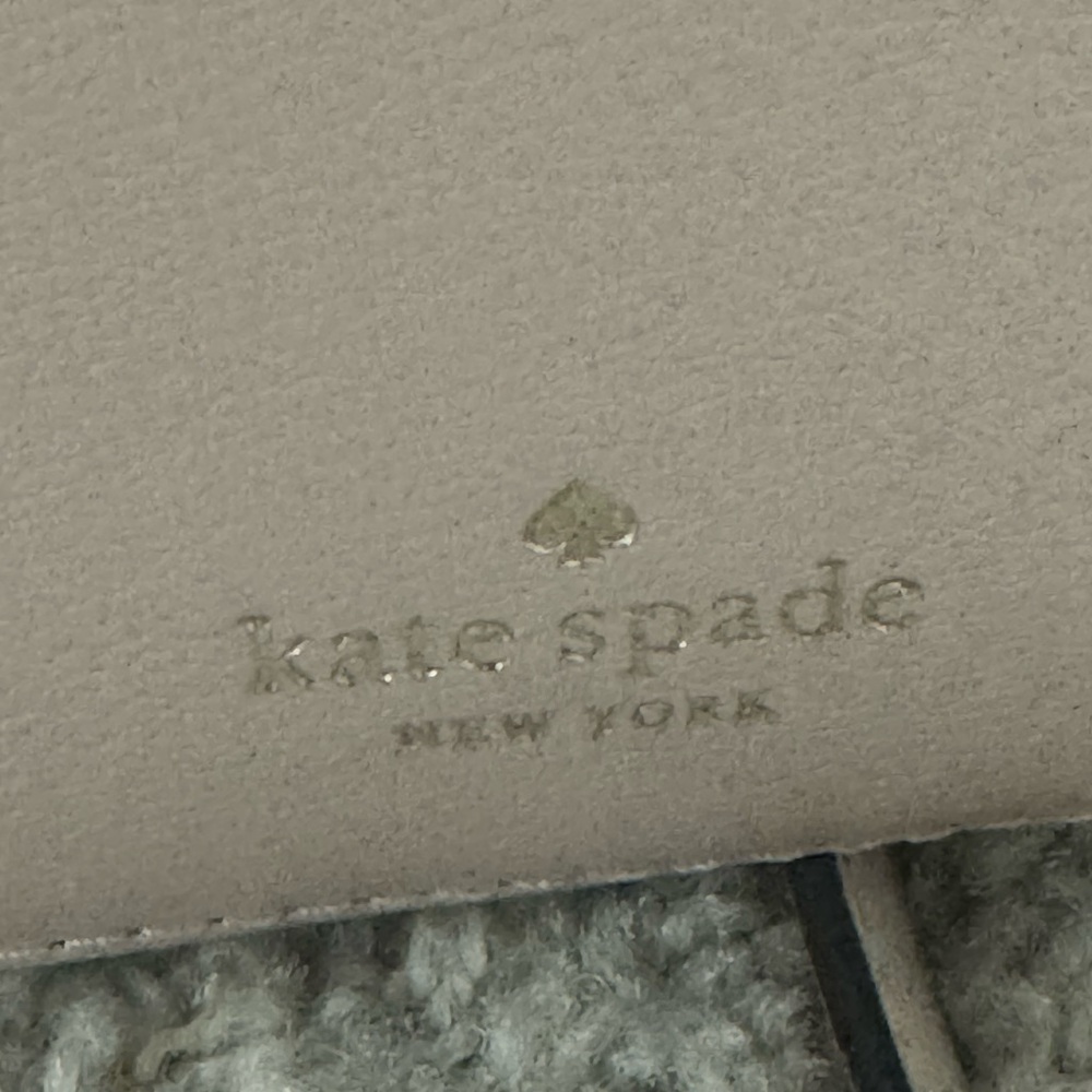 Kate Spade Taupe Leather Detail